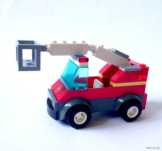 Лего, Lego, City, пожарная машина, оригинал.