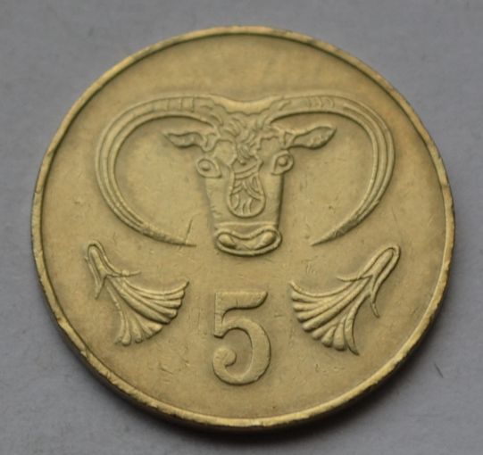 Кипр, 5 центов 1983 г.