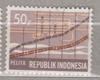 Пятилетний план развития Индонезия 1969 год лот 1012