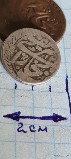 Монета серебро  1 ТЕНЬГА Средняя Азия БУХАРА 19 ВЕК