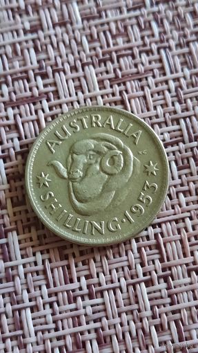 Австралия 1 шиллинг 1953 г