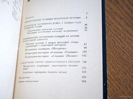 Развіццё эстэтычнай думкі ў Беларусі.(1917-1934г). 1300 экз.