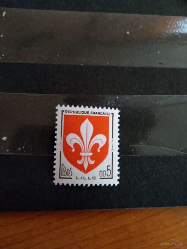 1960 Франция герб чистая клей MNH** (3-1)