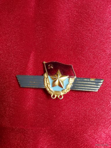 Нагрудный знак Военнослужащего сверхсрочной службы ВС СССР.