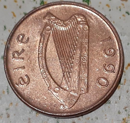 Ирландия 1 пенни, 1990 (4-12-70)