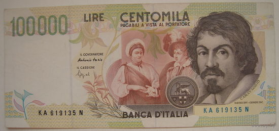 Италия 100000 лир 1994 г. (g)
