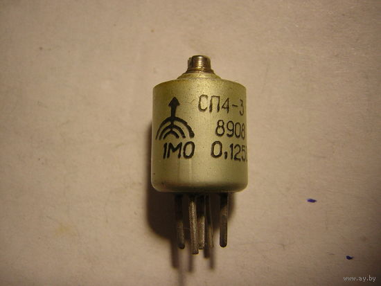 Резистор СП4-3 1М0 0,125вт
