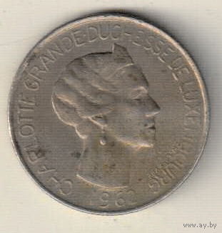 Люксембург 5 франк 1962