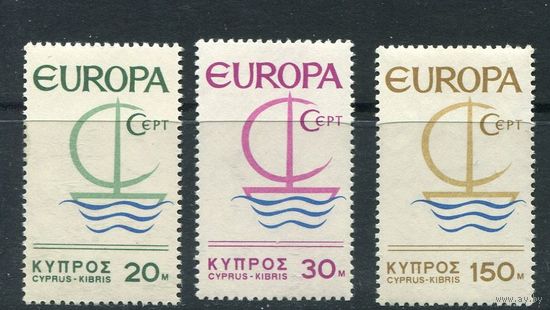 ЕВРОПА\945\-КИПР Cyprus 1966 . Mi270 - 272 MNH