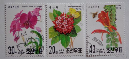 Корея.1992.цветы