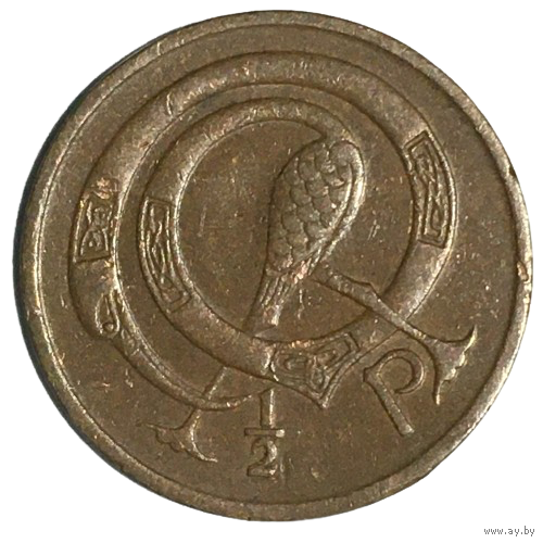 Ирландия 1/2 пенни, 1971