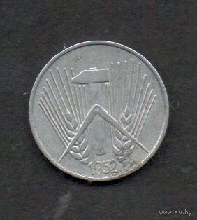 ГДР. 1 пфенниг 1952