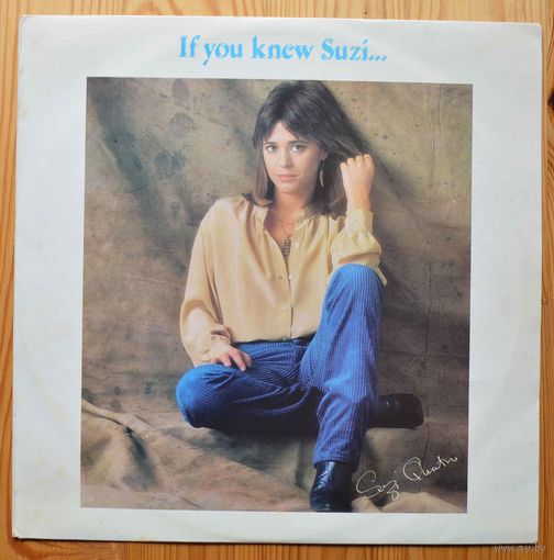 Suzi Quatro - If You Knew Suzi... винил