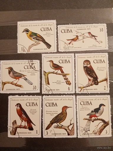 Куба 1971. Фауна. Птицы