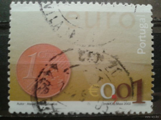 Португалия 2002 Монета в 1 евроцент