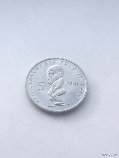 5 центов, 2000 г., Острова Кука