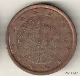 Испания 5 евроцент 1999