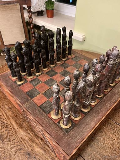 Старинные шахматы!!!