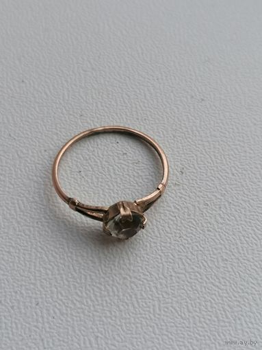 Кольцо серебро 875 пробы, с Рубля лот 3