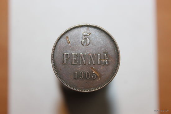5 пенни 1905 г.