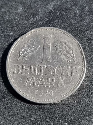 Германия (ФРГ) 1 марка 1970 F