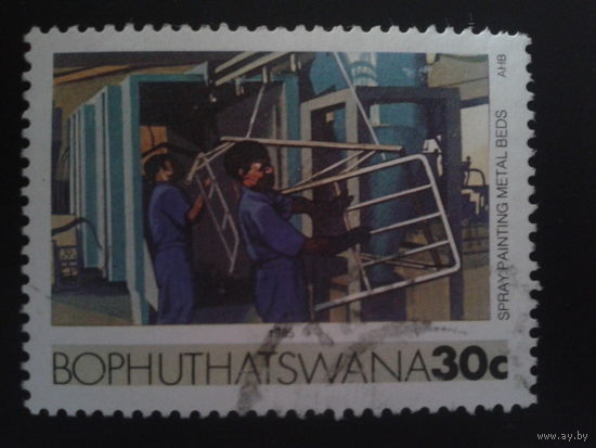 Борхусатсвана анклав ЮАР 1985 мебельная индустрия