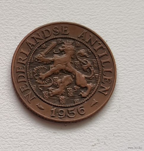 Нидерландские Антильские острова 2.5 цента, 1956  4-8-15