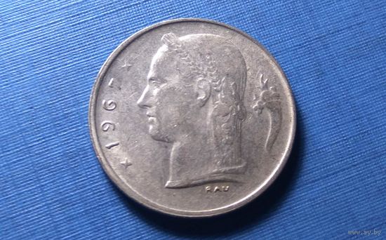 1 франк 1967 BELGIQUE. Бельгия.
