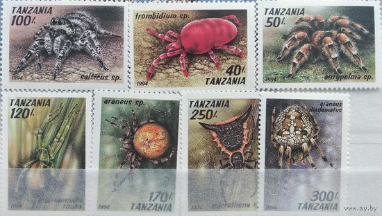 Танзания 1994 Паукообразное насекомое С-М-2-1