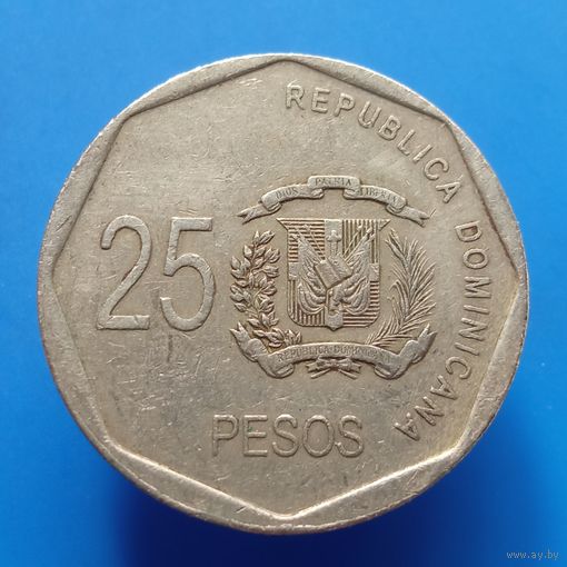 Доминикана 25 песо 2005