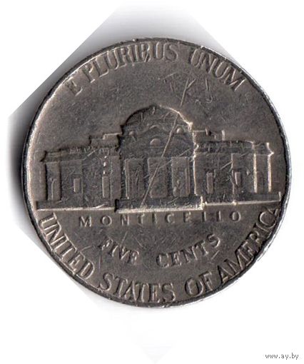 США. 5 центов. 1974