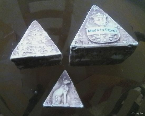 3 пирамидки из Египта