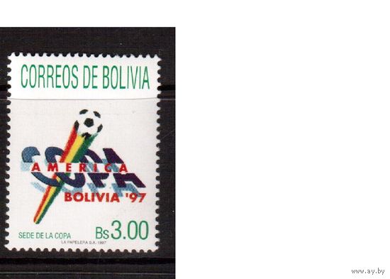 Боливия-1997(Мих.1353) **, Спорт, футбол