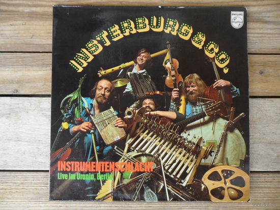 Insterburg & Co - Instrumentenschlacht. Live im Urania, Berlin - Philips, Германия - 1975 г.