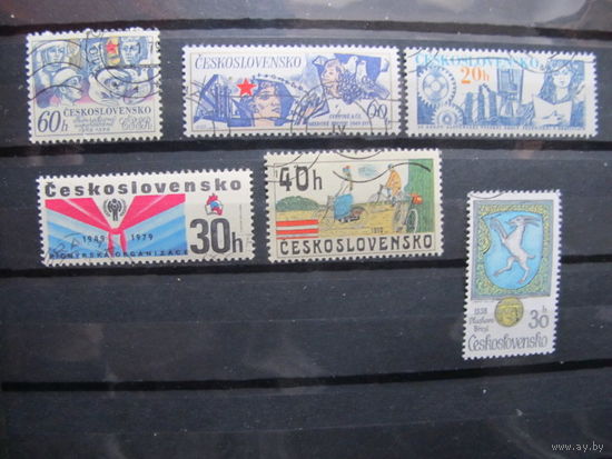 Лот марок ЧССР (1979 г.)