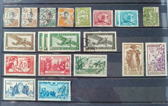 Индокитай. Сборка марок