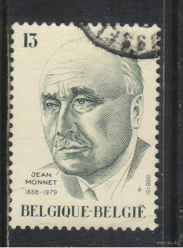 Бельгия Кор 1988 100-летие Жана Монне #2345