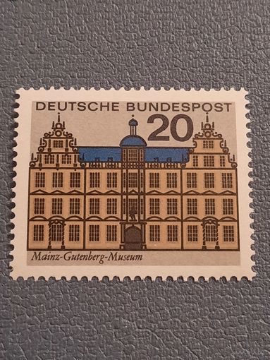 ФРГ. Архитектура. Mainz-Gutenberg Museum