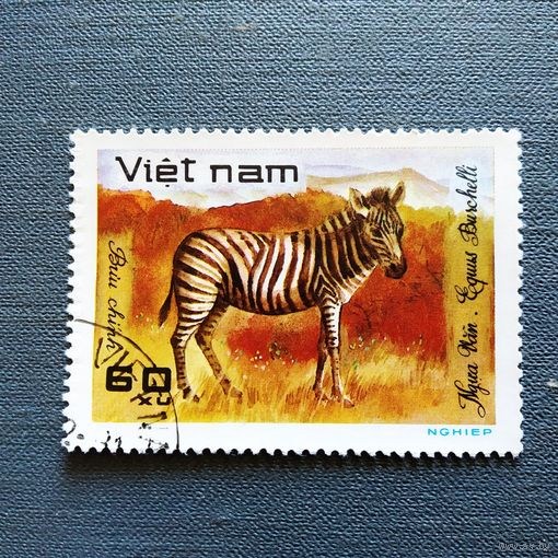 Марка Вьетнам 1981 год Фауна