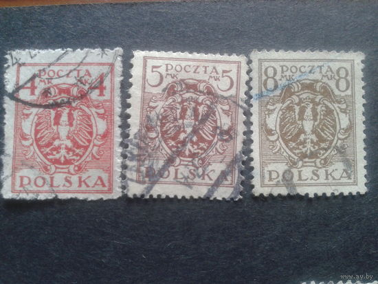 Польша 1920-1921 стандарт, герб