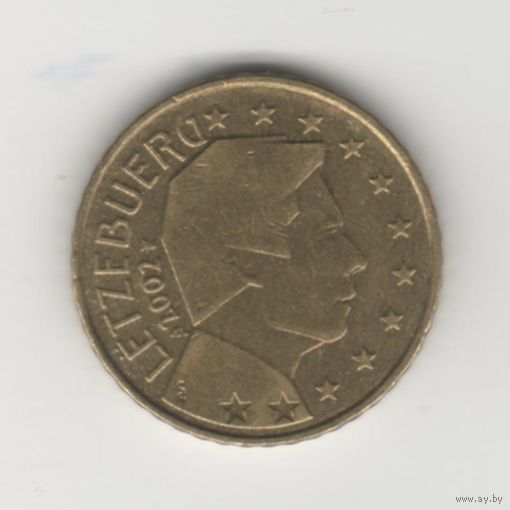 50 евроцентов Люксембург 2002 Лот 8141