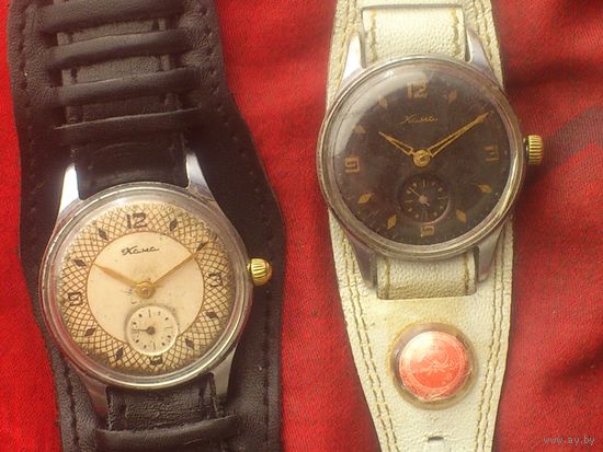 Часы КАМА 2603 ЧЧЗ БАЙОНЕТ ПРОТИВОУДАРНЫЕ из СССР 1958 года, ВИНТАЖ