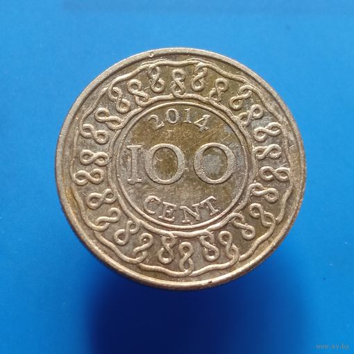 Суринам 100 центов 2014