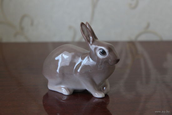 Статуэтка фарфор заяц кролик Bing & Grondahl (B&G)