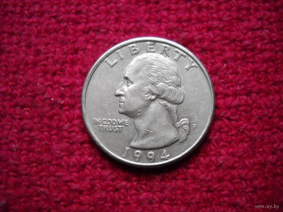 США 25 центов (квотер) 1994 г. (P)