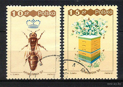 1987 Польша. Пчеловодство