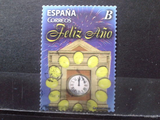 Испания 2013 Новый Год Михель-1,5 евро гаш