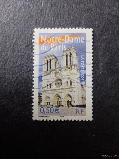 Франция 2004. Собор Notre-Dame de Paris