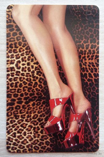 Телефонная карточка - Германия. 2003 г. 12 марок ФРГ/ 6,14 евро. Женские ножки.