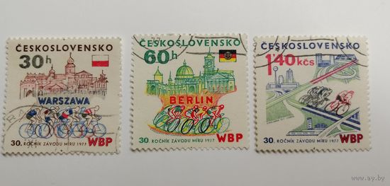 Чехословакия 1977. 30-летие велогонки мира